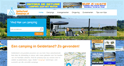 Desktop Screenshot of gelderlandcampings.nl